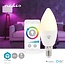 Nedis SmartLife Wi-Fi LED-lamp - E14 fitting / C37 vorm / full-color en warm-wit tot koud-wit