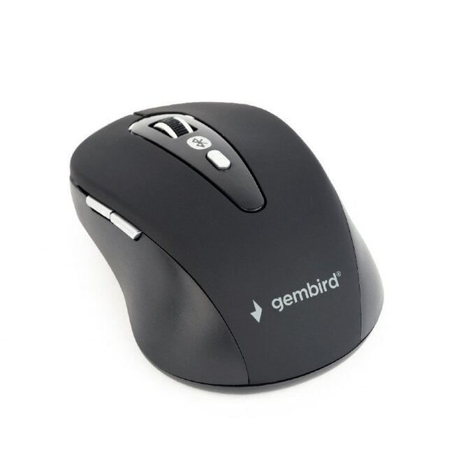 Gembird draadloze Bluetooth muis met 6 knoppen - 800-1600 DPI / zwart