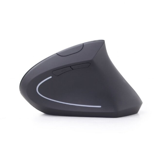 Gembird ergonomische draadloze USB muis - 800-1600 DPI / zwart