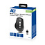 ACT draadloze USB-A/USB-C en Bluetooth muis met 7 knoppen - 600-2400 DPI / zwart