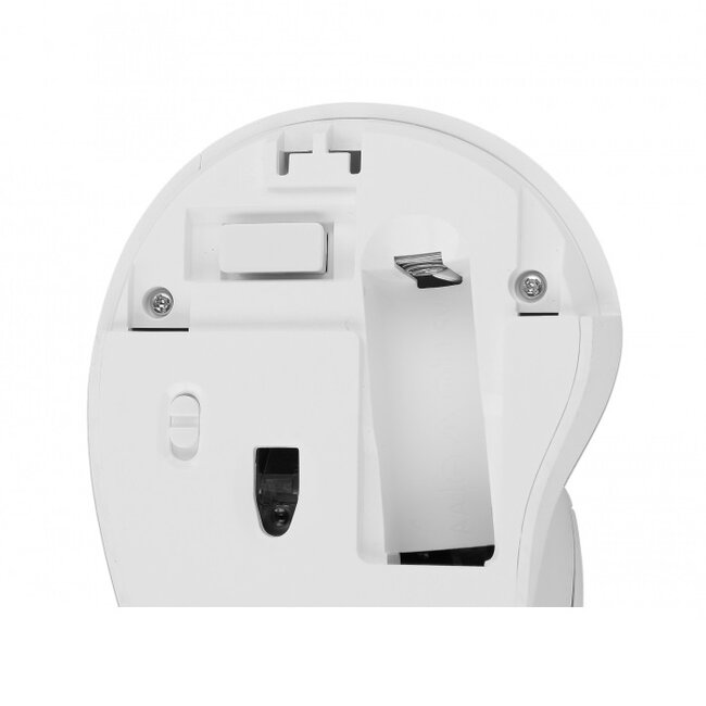 DeLOCK ergonomische draadloze USB muis met 6 knoppen - 800-1600 DPI / wit