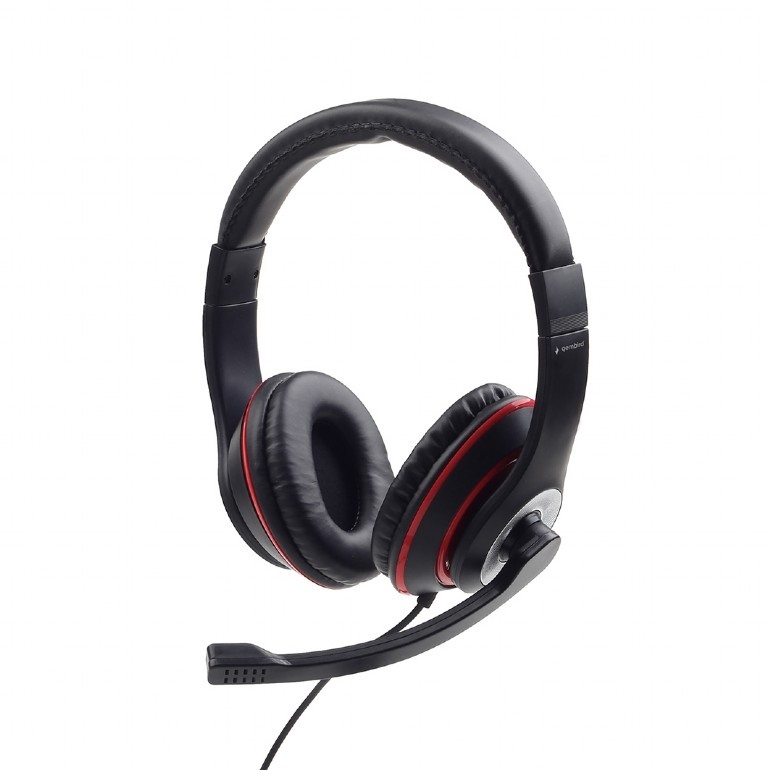 Gembird Gaming Headset - 1x 3,5mm Jack (4-pins) - 1,8 meter - Zwart