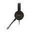 DeLOCK comfortabele stereo on-ear headset - USB-A / zwart - 1,5 meter