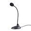 Gembird desk microfoon met lange flexibele nek - 1x 3,5mm Jack / zwart - 2 meter