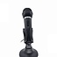Gembird condensator microfoon met bureaustandaard - 1x 3,5mm Jack / zwart - 1,3 meter