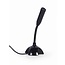 Gembird desk microfoon met korte flexibele nek - USB-A / zwart - 1,1 meter
