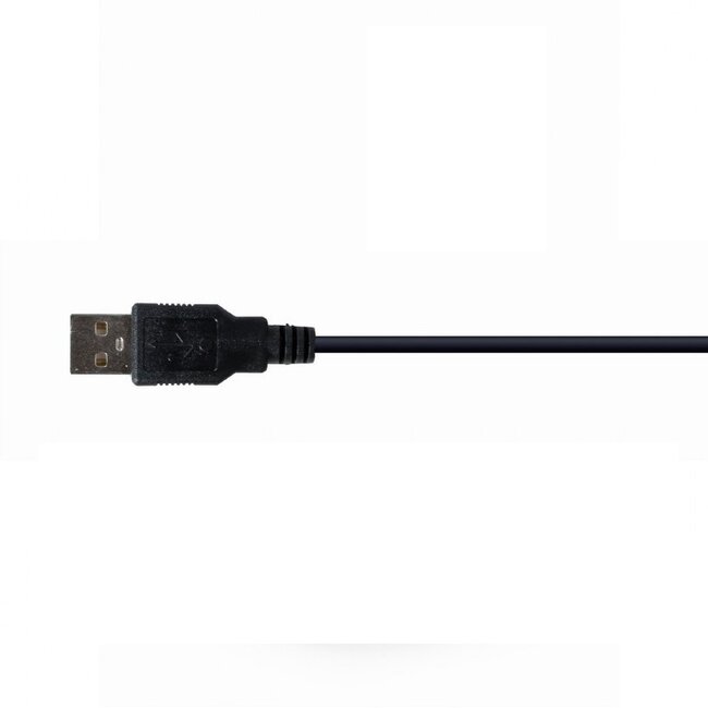 Gembird desk microfoon met korte flexibele nek - USB-A / zwart - 1,1 meter