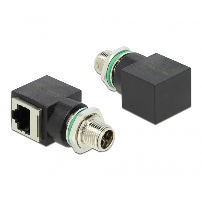 M12 - RJ45 | Adapter | n.v.t. | CAT6a | DeLOCK