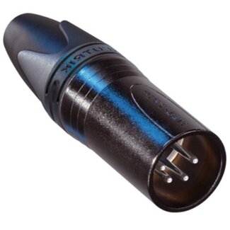 Neutrik Neutrik NC4MXX-BAG XLR 4-pins (m) connector / zwart