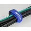 Klittenband kabelbinders met gesp 280 x 38mm / blauw (3 stuks)