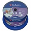 Verbatim DVD+R Wide Inkjet Printable discs op spindel - 16-speed - 4,7 GB / 50 stuks