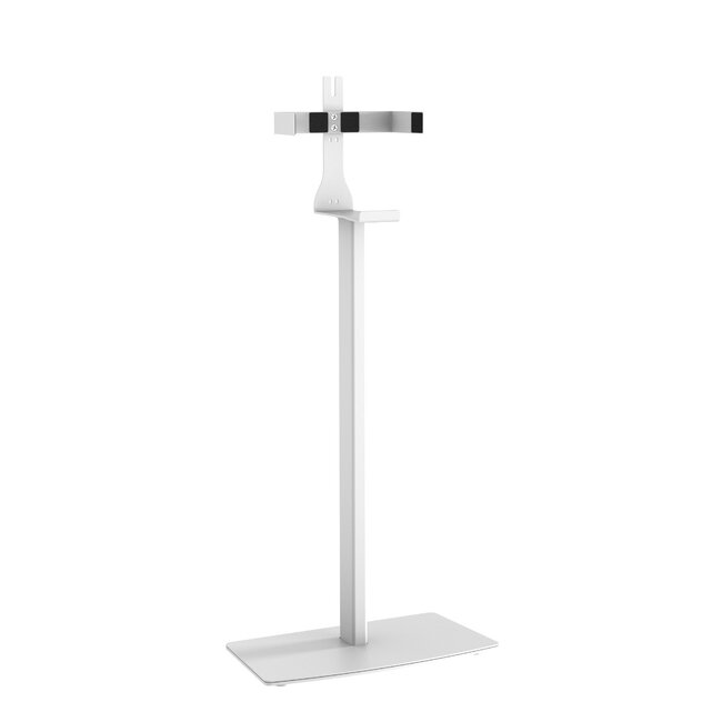 Cavus premium statief voor Sonos PLAY:5 en Sonos FIVE - verticale montage / wit