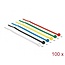 Tie-wraps 100 x 2,5mm / diverse kleuren (100 stuks)