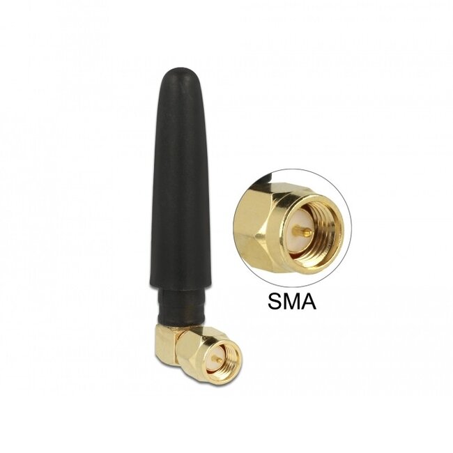 LTE (4G) antenne - omnidirectioneel - SMA (m) - 2 dBi / zwart