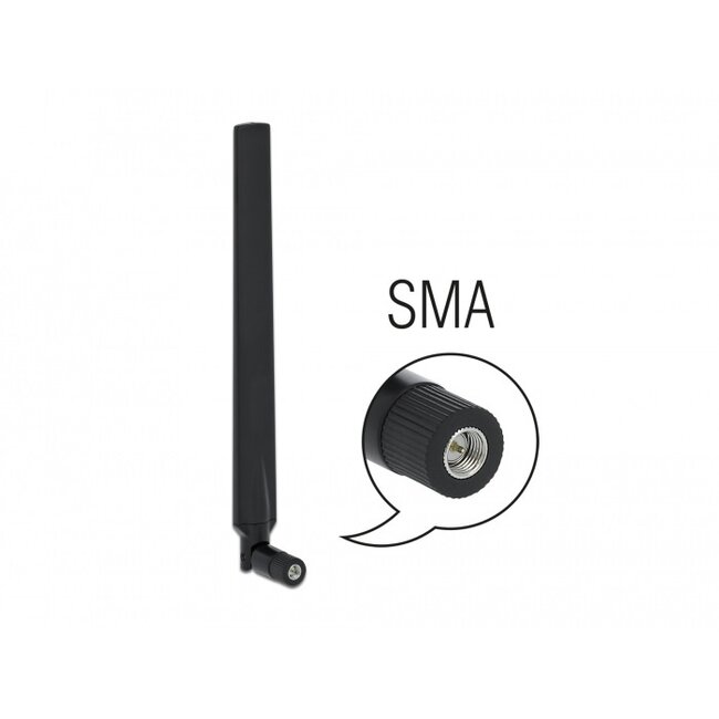 LTE (4G) antenne - omnidirectioneel - SMA (m) - 1,9-2,3 dBi / zwart