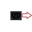 C13 (haaks/rechts met IEC Lock) - C14 stroomkabel voor UPS/PDU - 3x 1.00mm / zwart - 3 meter
