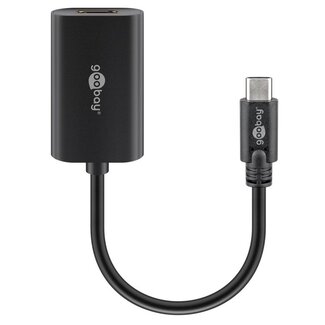Goobay Goobay USB-C naar HDMI 4K 60Hz adapter / zwart - 0,20 meter