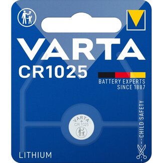 Varta Varta CR1025 Lithium knoopcel-batterij / 1 stuk