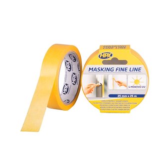 HPX HPX hoogwaardige masking tape 25mm / 25m