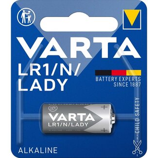 Varta Varta N / Lady (LR1) Alkaline batterij / 1 stuk