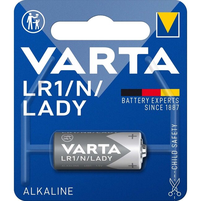 Varta N / Lady (LR1) Alkaline batterij / 1 stuk