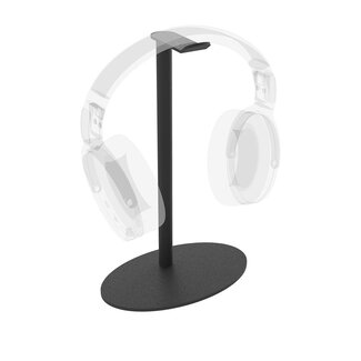 Cavus Cavus premium tafelstandaard voor hoofdtelefoons en headsets - ovalen voet / zwart