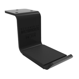Cavus Multibrackets bureauhouder voor hoofdtelefoons en headsets / zwart