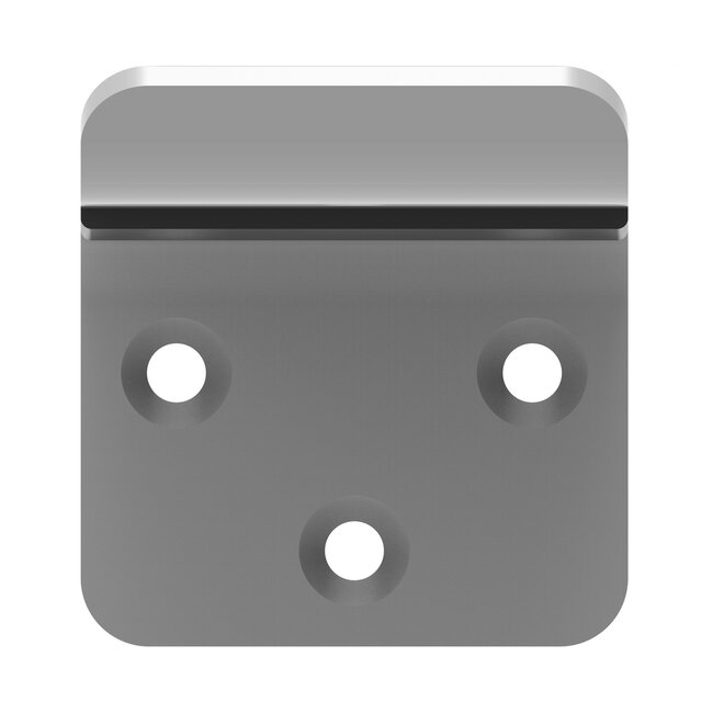 Multibrackets muurbeugel voor hoofdtelefoons en headsets / zwart/zilver