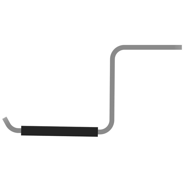 Multibrackets bureauhouder voor hoofdtelefoons en headsets / zwart/zilver