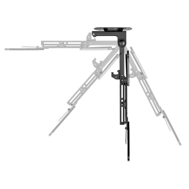 My Wall plafondbeugel voor schermen tot 55 inch / inklapbaar / zwart