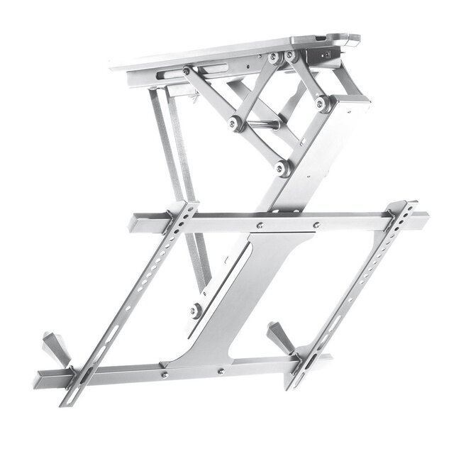 My Wall plafondbeugel voor schermen tot 70 inch / inklapbaar met motor (app en afstandsbediening) / wit