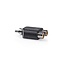 Subwoofer/Tulp mono (m) - Tulp stereo (v) audio adapter / zwart