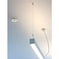 Goobay PIR bewegingssensor - 8m bereik - inbouw plafond / wit