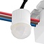 Goobay PIR bewegingssensor - 6m bereik - inbouw met losse sensor / wit