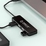 Orico USB hub met 4 poorten - USB2.0 - busgevoed / zwart - 0,30 meter