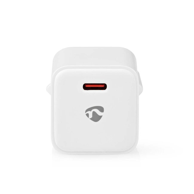 Nedis thuislader met 1 USB-C PD poort - Smart IC - 20W / wit