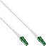Premium LC/APC FTTH Simplex Optical Fiber Patch kabel - Single Mode OS2 - wit / LSZH - 2 meter