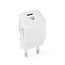 Nedis thuislader met 1 USB-C PD poort - Smart IC - 30W / wit