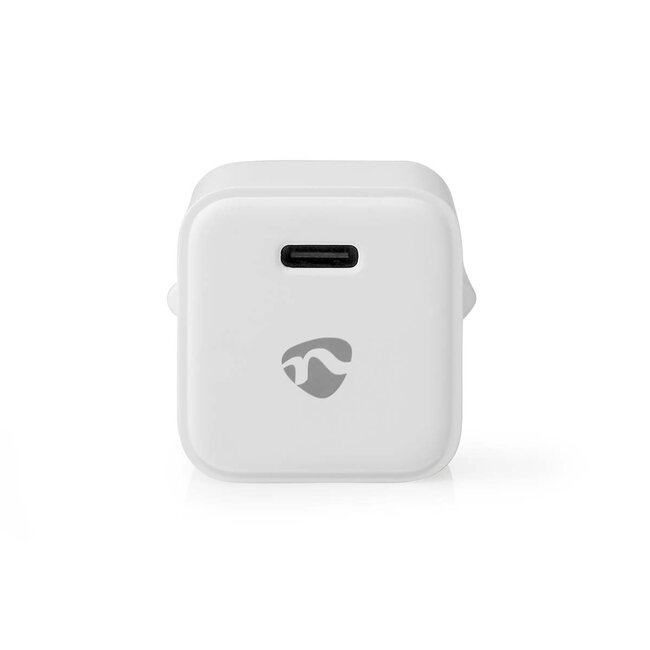 Nedis thuislader met 1 USB-C PD poort - Smart IC - 30W / wit