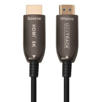 MaxTrack HDMI active optical cable (AOC) - HDMI2.1 (8K 60Hz + HDR) - 30 meter
