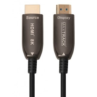 MaxTrack HDMI active optical cable (AOC) - HDMI2.1 (8K 60Hz + HDR) - 15 meter