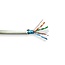 Nedis F/UTP CAT6 Gigabit netwerkkabel met vaste aders - AWG24 / LSZH / grijs - 100 meter
