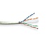Nedis U/UTP CAT6a 10 Gigabit netwerkkabel met vaste aders - AWG23 - LSZH / grijs - 100 meter