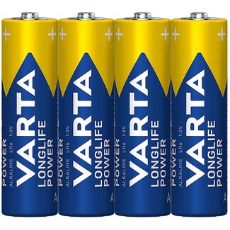 Varta Varta AA (LR6) Longlife Power batterijen - 4 stuks
