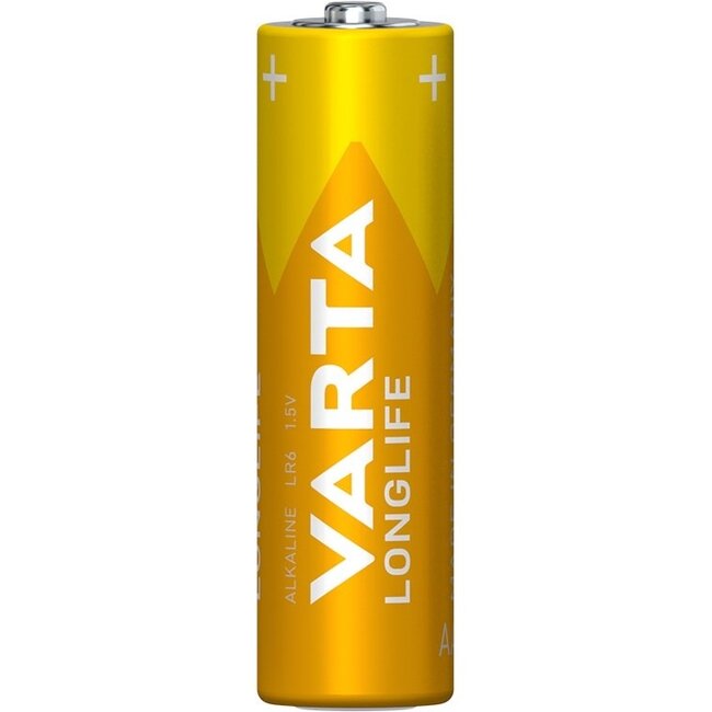 Varta AA (LR6) Longlife batterijen - 4 stuks in blister