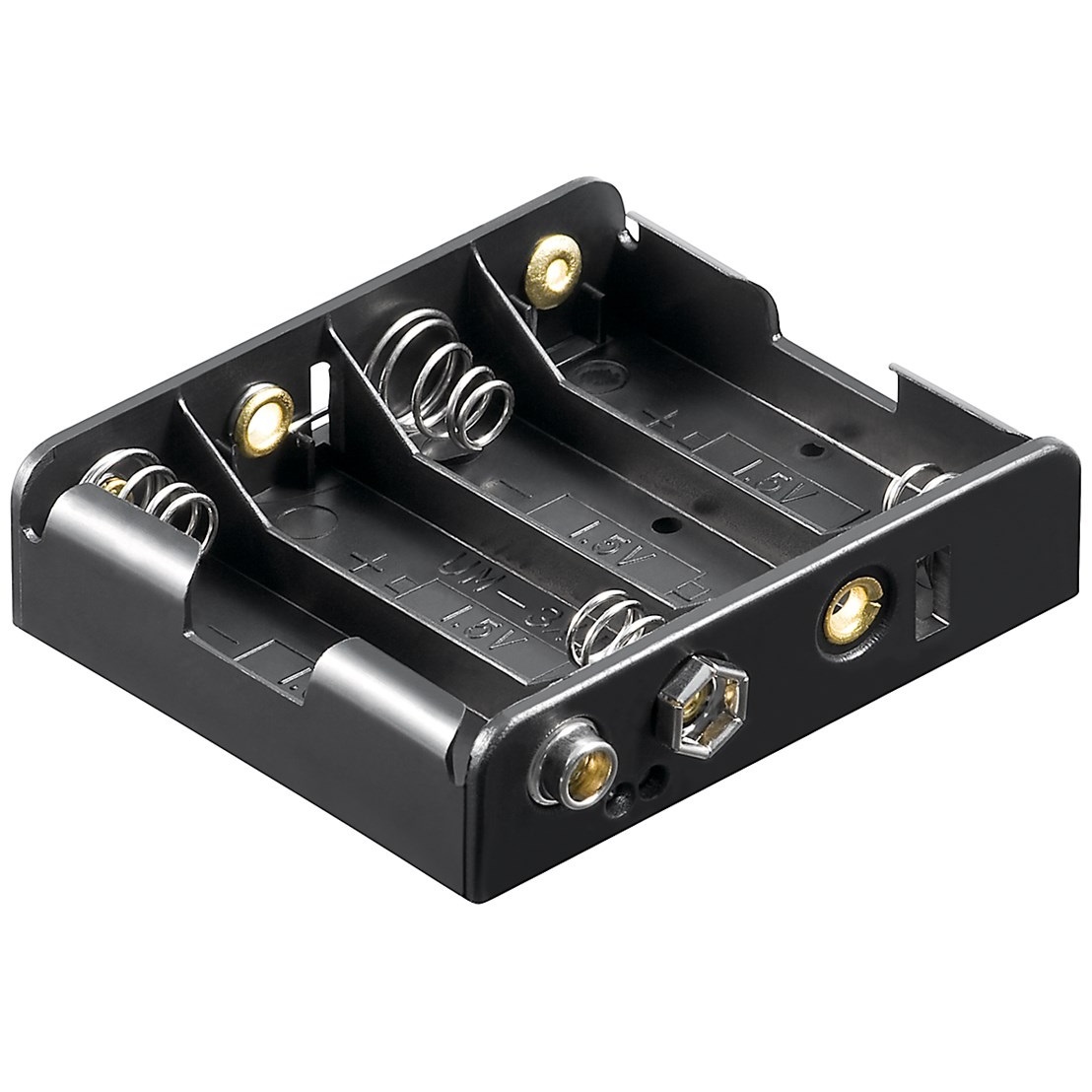 4x AA batterij houder - Goobay
