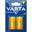 Varta C (LR14) Longlife batterijen - 2 stuks in blister