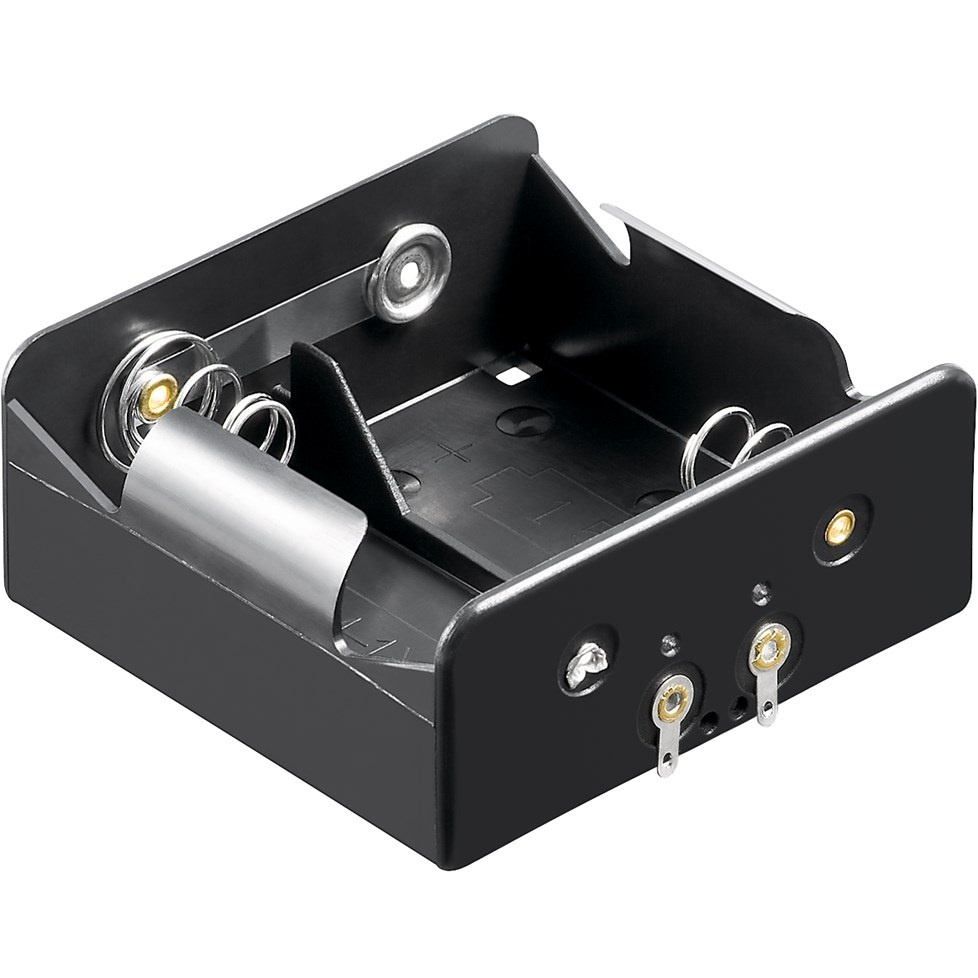2x D batterij houder - Quality4All