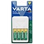 Varta Easy Plug Charger batterijenlader voor AA/AAA met 4x AA / 2100 mAh / wit