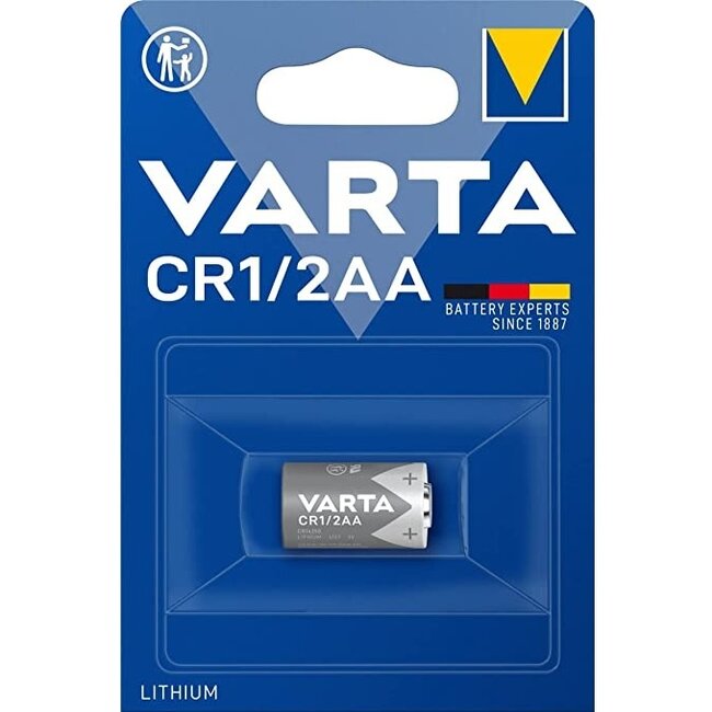 Varta CR1/2AA Lithium Cylindrical batterij / 1 stuk